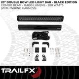 Trailfx 20drbkcm Light Bar||t8l_20drbkcm_Double Row Led Light Bar_Blk_B2c_5.Jpg||89||t8l20drbkcm||1779839