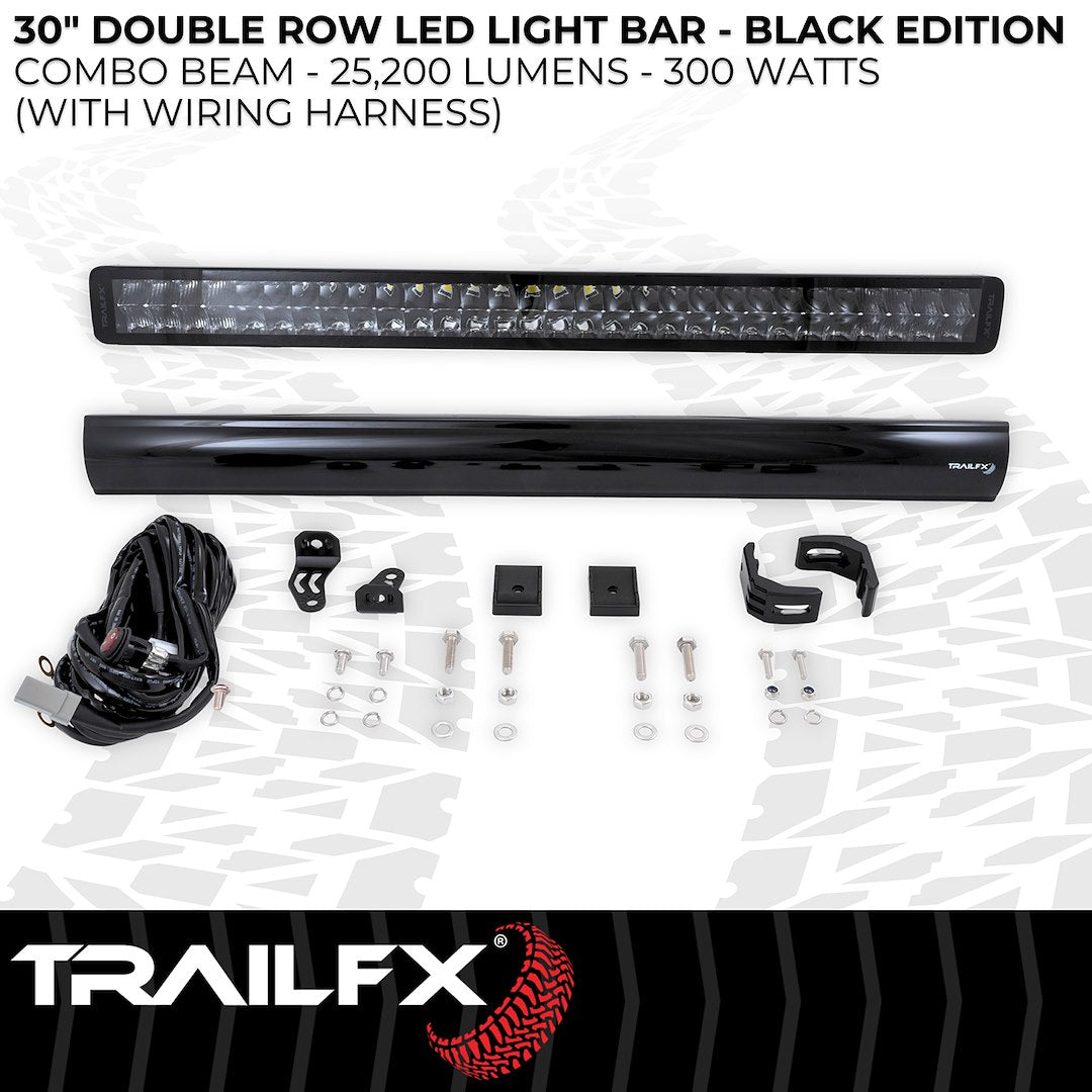 Trailfx 30drbkcm Light Bar||t8l_30drbkcm_Double Row Led Light Bar_Blk_B2c_5.Jpg||89||t8l30drbkcm||1779897