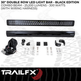 Trailfx 30drbkcm Light Bar||t8l_30drbkcm_Double Row Led Light Bar_Blk_B2c_5.Jpg||89||t8l30drbkcm||1779897