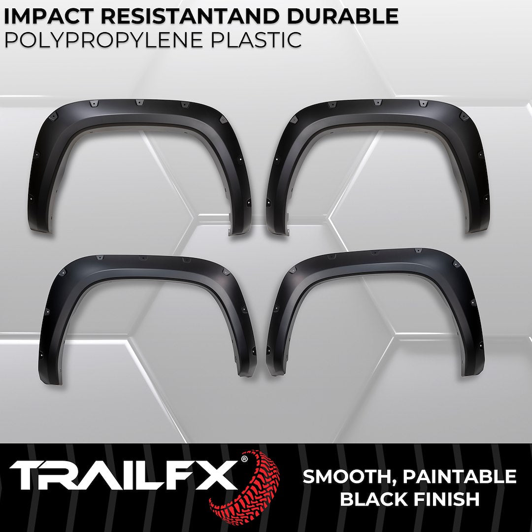 Pocket Style Fender Flares For Toyota Tundra (TFT3004S) – TrailFX.com
