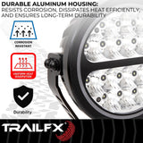 Trailfx 7rndf2 Driving/ Fog Light||t8l_7rndf2_Rnd Work Lights_B2c_7.Jpg||91||t8l7rndf2||1771915