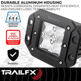 Trailfx 2x2fmf2 Driving/ Fog Light||t8l_2x2fmf2_Led Flush Mount Lights_B2c_7.Jpg||91||t8l2x2fmf2||1771856