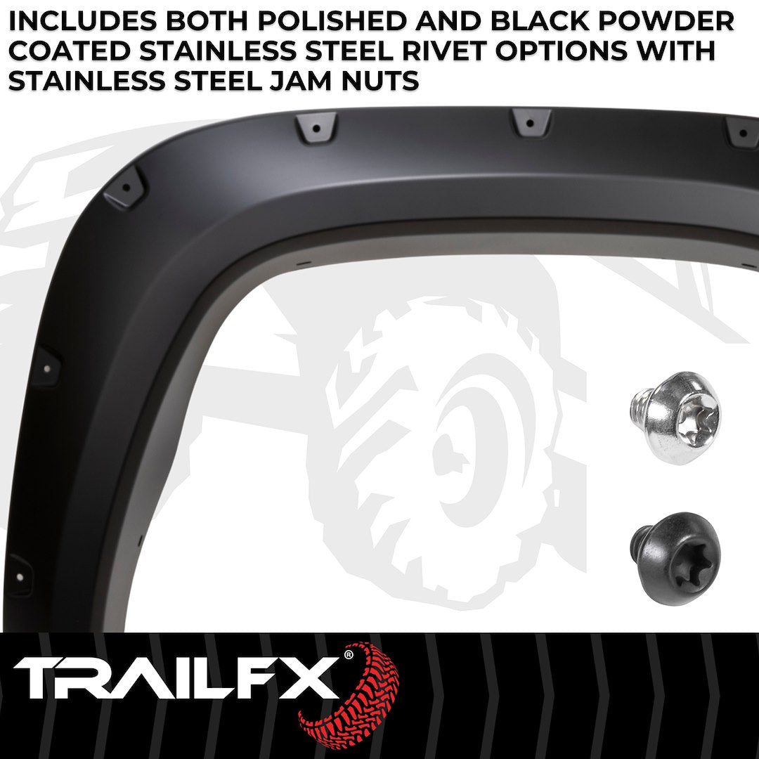 Pocket Style Fender Flares For Toyota Tundra (TFT3004S) – TrailFX.com