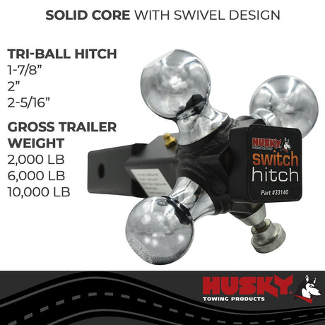 Husky Towing 33140 Trailer Hitch Ball Mount||hus_33140_Husky Trailer Switch Hitch_B2c_3.Jpg||87||hus33140||1200587