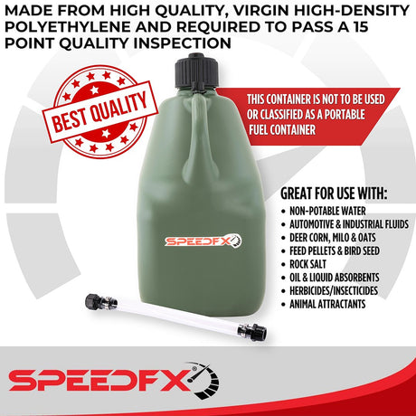 Speedfx 8834 Liquid Storage Container||s73_8834_5 Gallon Utility Jug_B2c_6.Jpg||90||s738834||1563400