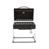 Faulkner 52301 Barbeque Grill||flk_52301_Grill_Deluxe_Black_Standing_Front View_Open.Jpg||87||flk52301||1063240