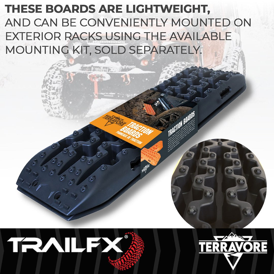 Terravore Traction Boards Black Pair (TBBK01) – TrailFX.com