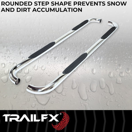 Trailfx 1150550071 Nerf Bar||t83_1150550071_3 Inch Round Step Bar_Crew_B2c_4.Jpg||88||t831150550071||1515712