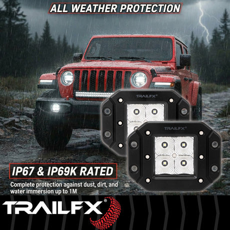 Trailfx 2x2fmf2 Driving/ Fog Light||t8l_2x2fmf2_Led Flush Mount Lights_B2c_9.Jpg||93||t8l2x2fmf2||1771858