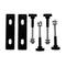 Trailfx Tbmk01 Traction Mat Mount||t8o_Tbmk01_Traction Board Mounting Kit_1.Jpg||85||t8otbmk01||1763466