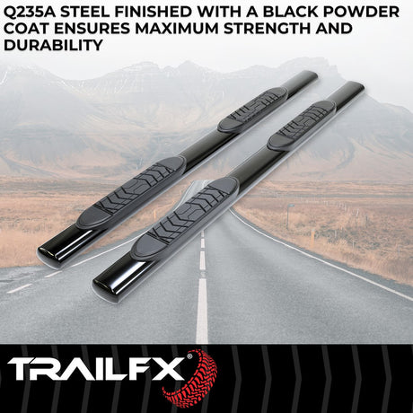 Trailfx A7010b Nerf Bar||t83_A7010b_5 Inch Oval Straight Step Bar_Extended_B2c_2.Jpg||86||t83a7010b||1531731