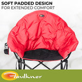 Faulkner 49579h Camping Chair||flk_49579h_Big Dog Bucket Chair_Red Black_B2c_4.Jpg||88||flk49579h||1597467