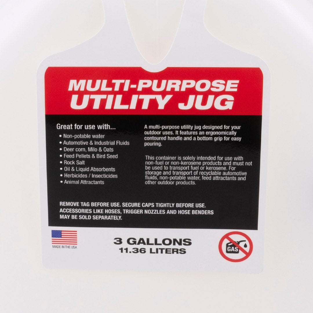 Speedfx 8731 Liquid Storage Container||s73_8731_3 Gallon Utility Jug_B2c_4.Jpg||88||s738731||1563391