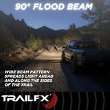 Trailfx 2x2fmbkf1 Driving/ Fog Light||t8l_2x2fmbkf1_Led Flush Mount Light_B2c_6.Jpg||90||t8l2x2fmbkf1||1771833