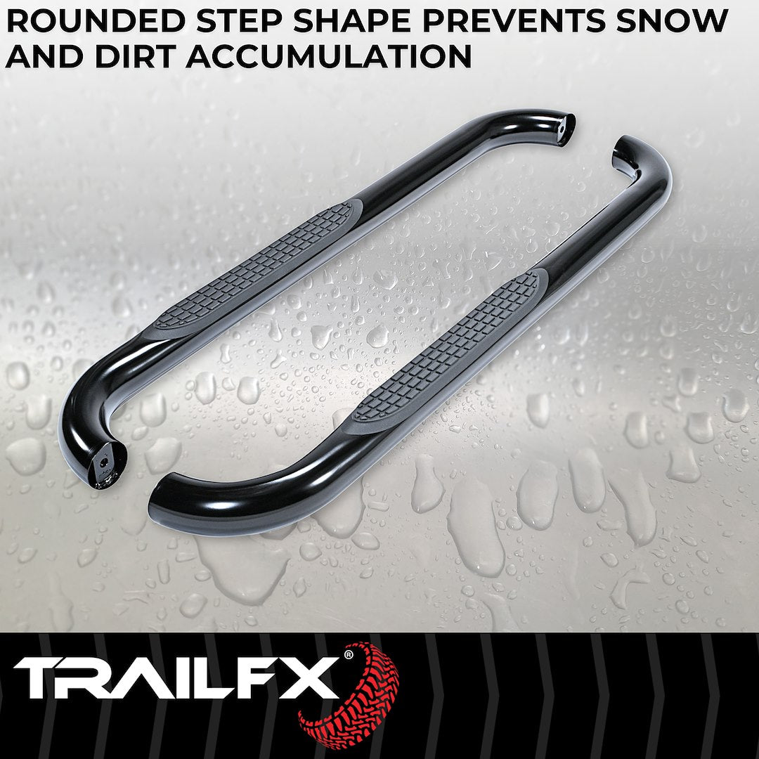 Trailfx 1130301093 Nerf Bar||t83_1130301093_3 Inch Round Step Bar_Standard_B2c_4.Jpg||88||t831130301093||1515964