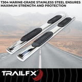 Trailfx A8223s Nerf Bar||t83_A8223s_6 Inch Oval Straight Step Bar_Crew_B2c_2.Jpg||86||t83a8223s||1548969