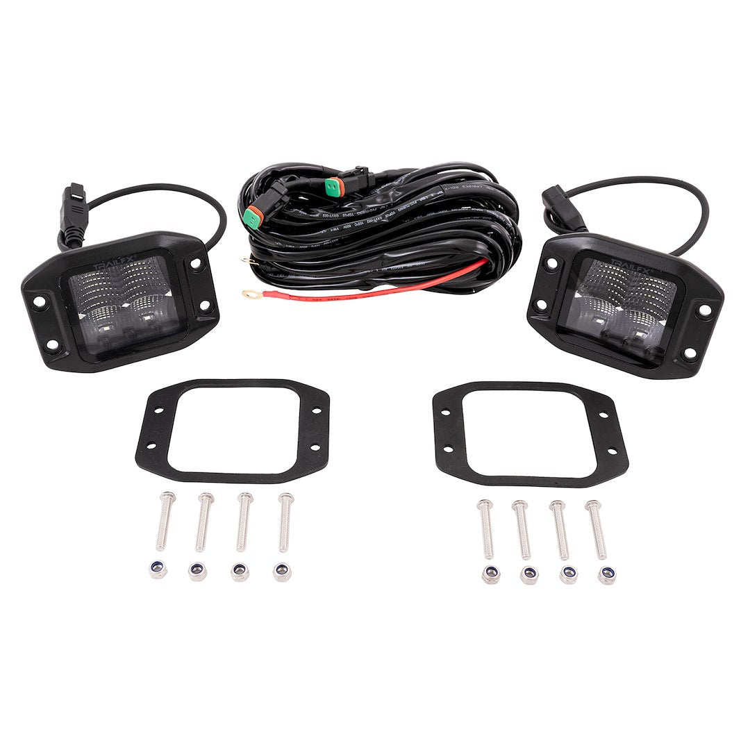 Trailfx 2x2fmbkf2 Driving/ Fog Light||t8l_2x2fmbkf2_Led Flush Mount Lights_B2c_2.Jpg||86||t8l2x2fmbkf2||1771840