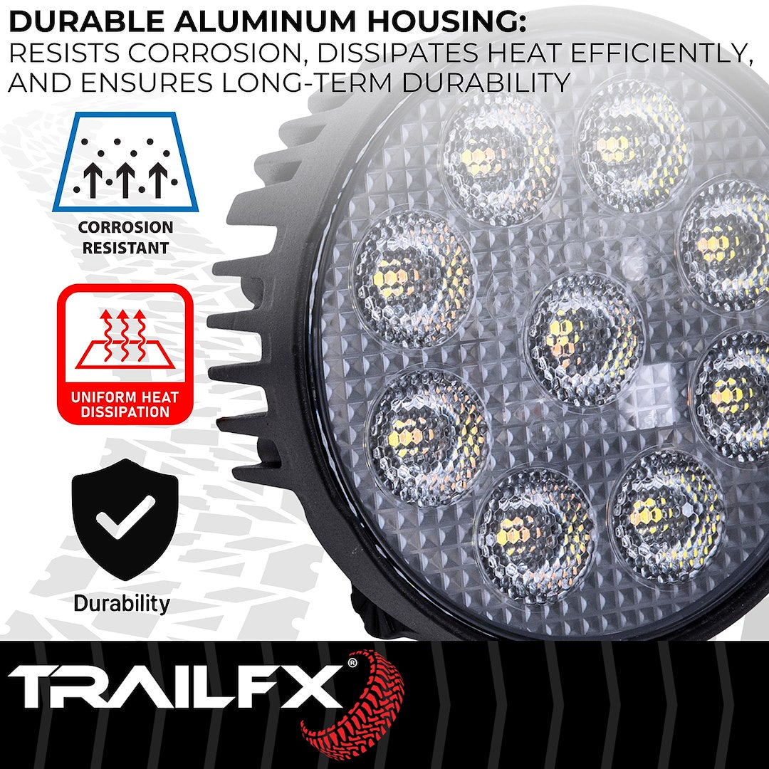 Trailfx 4rndwlamf1 Work Light||t8l_4rndwlamf1_Rnd Work Light_B2c_8.Jpg||92||t8l4rndwlamf1||1779961