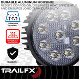 Trailfx 4rndwlamf1 Work Light||t8l_4rndwlamf1_Rnd Work Light_B2c_8.Jpg||92||t8l4rndwlamf1||1779961