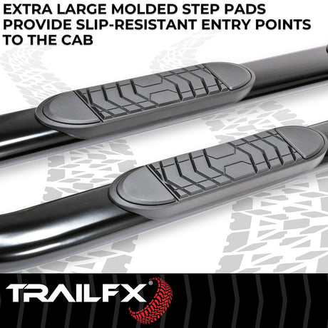 Trailfx A7066b Nerf Bar||t83_A7066b_5 Inch Oval Bent Step Bar_Extended_B2c_3.Jpg||87||t83a7066b||1528345