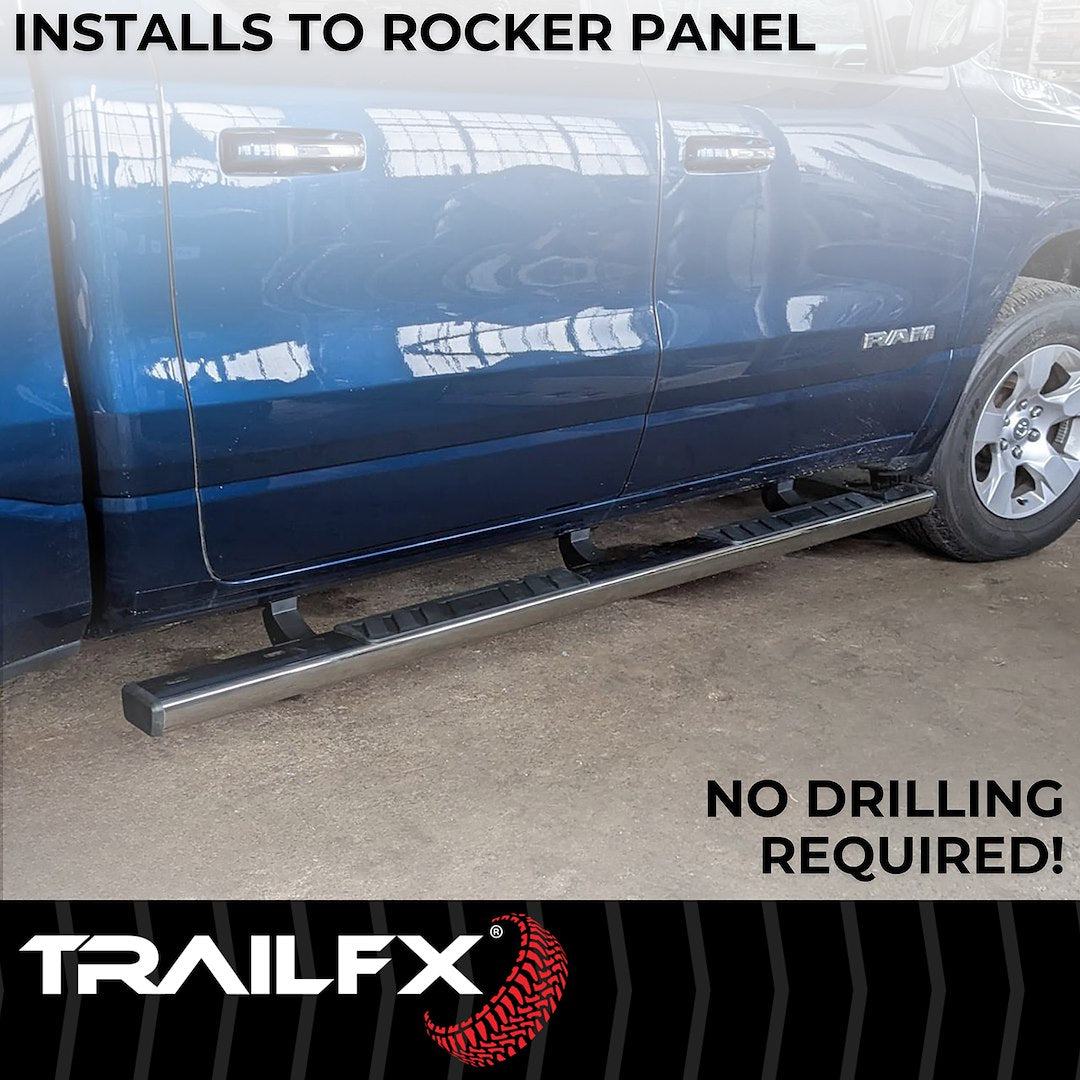 Trailfx A4009s Nerf Bar||t83_A4009s_4 Inch Trapezoid Step Bar_B2c_7.Jpg||91||t83a4009s||1590784