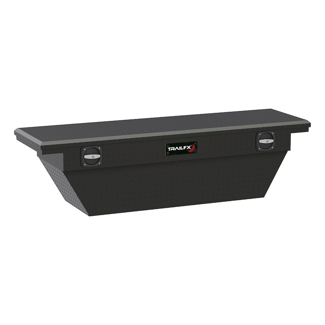 72 Inch Aluminum Trail Lock® Deep Crossover Toolbox- Matte Black