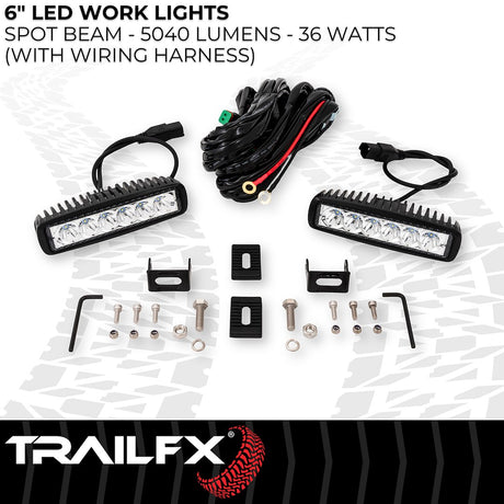 Trailfx 6srutls2 Work Light||t8l_6srutls2_Led Work Lights_B2c_5.Jpg||89||t8l6srutls2||1780005