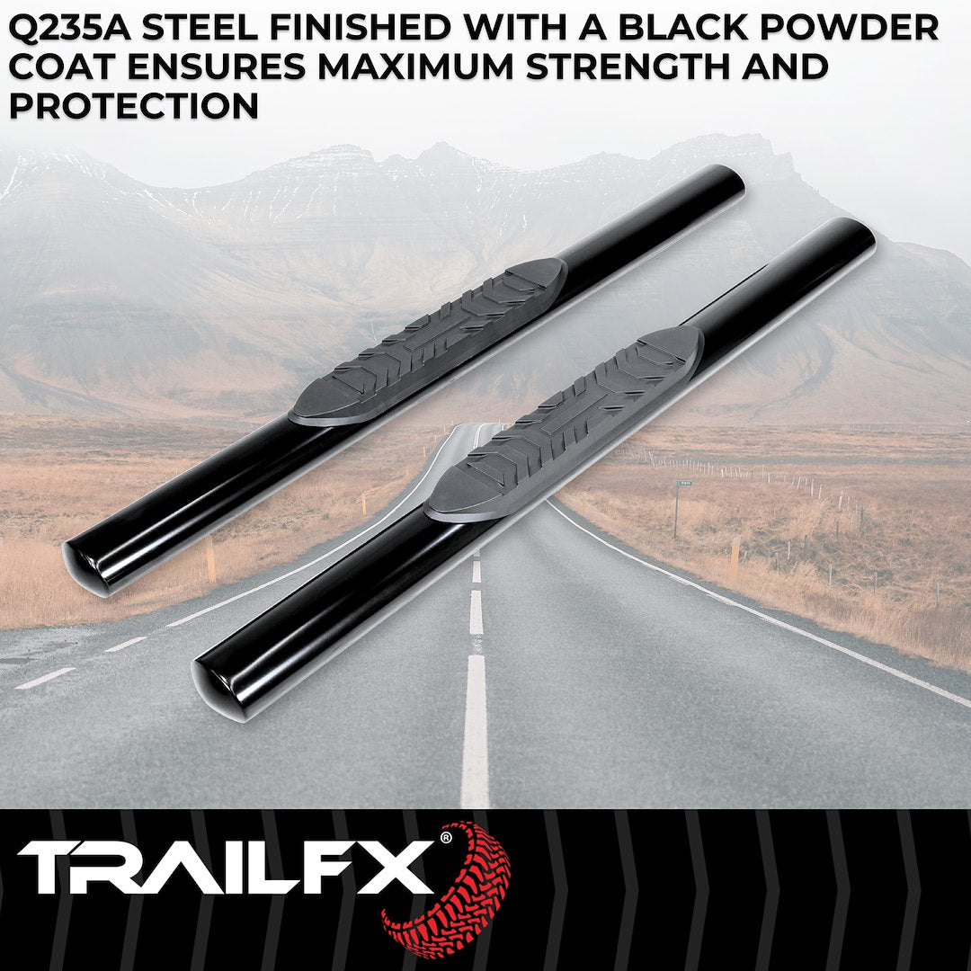 Trailfx A1530b Nerf Bar||t83_A1530b_4 Inch Oval Straight Step Bar_Standard_B2c_2.Jpg||86||t83a1530b||1521102