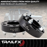 Hub Centric Wheel Spacer for Ford- Black Anodized (W655007B)